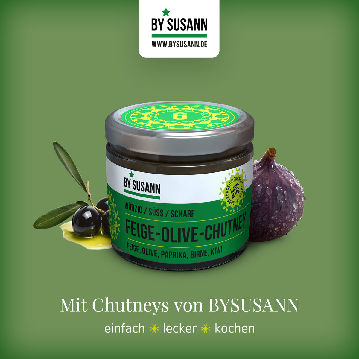 6er Probier Chutney Set 1