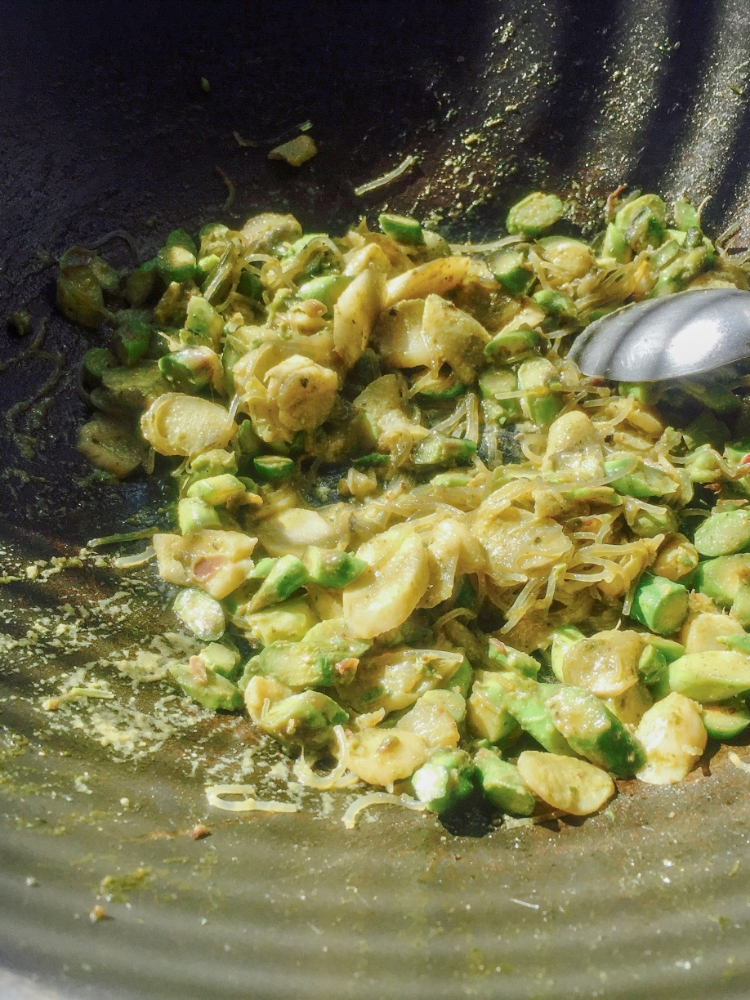 Spargel grün weiß mit Bärlauchpesto – Vegan